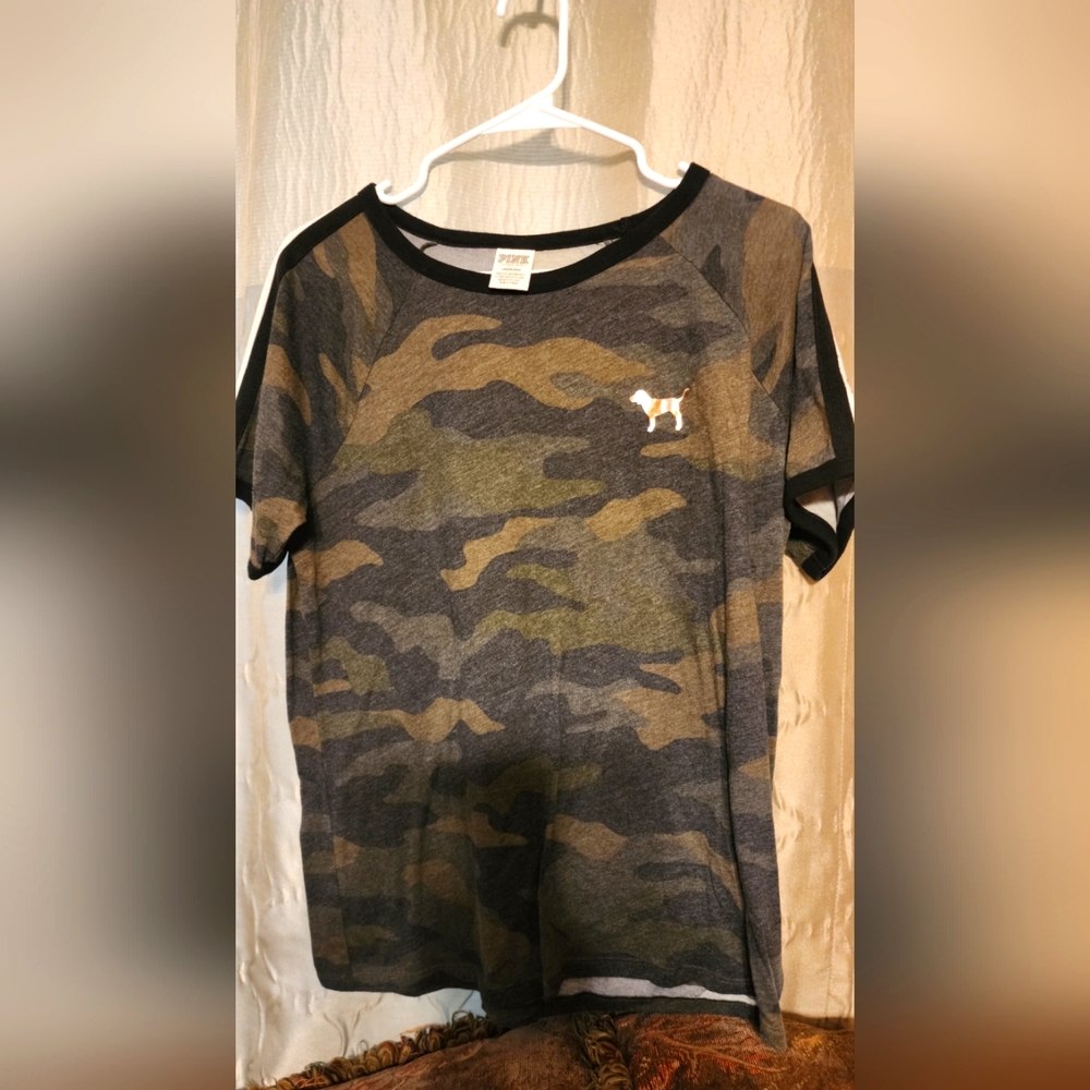 VS Pink Camo Shirt